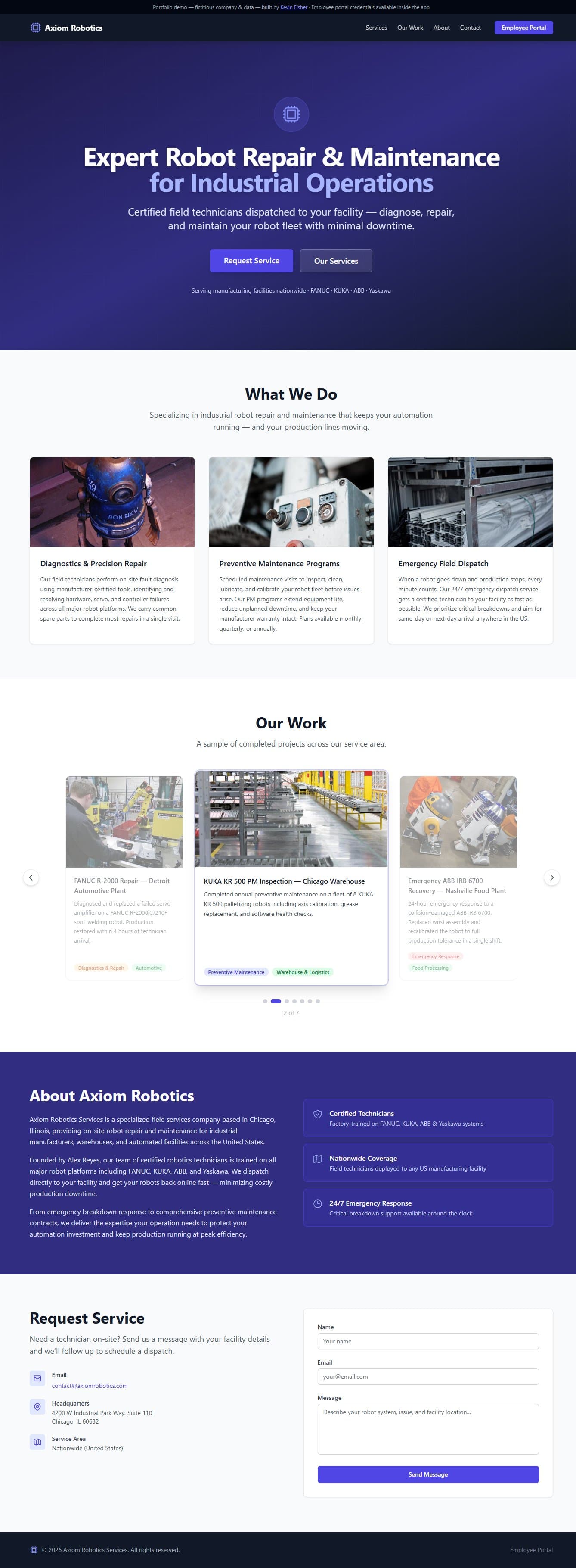Marketing Site